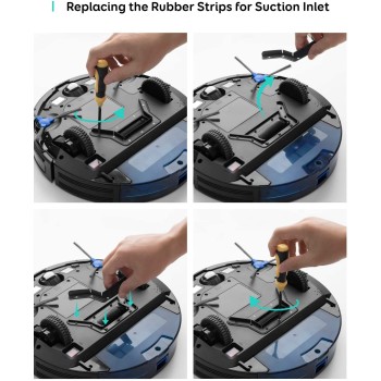 Anker Eufy 2x Replacement Rubber Strip for RoboVac G10 Hybrid Anker Eufy 2x Replacement Rubber Strip for RoboVac G10 Hybrid