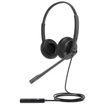 Yealink Headset Wired USB Noise Cancelling USB-A UH34 Dual Teams
