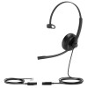 Yealink Headset Wired Analog RJ9 QD with Noice Cancelling for IP Phone YHS34 Mono