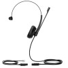 Yealink Headset Wired Analog RJ9 QD with Noice Cancelling for IP Phone YHS34 Mono