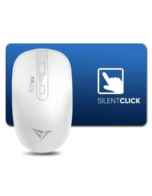 Alcatroz Airmouse Duo 5X Wireless/BT Mouse White