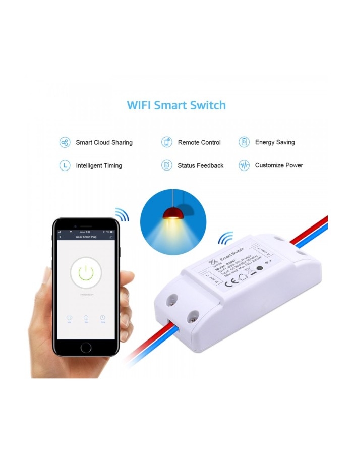 WOOX R4967 Wi-Fi Smart Switch WOOX R4967 Wi-Fi Smart Switch