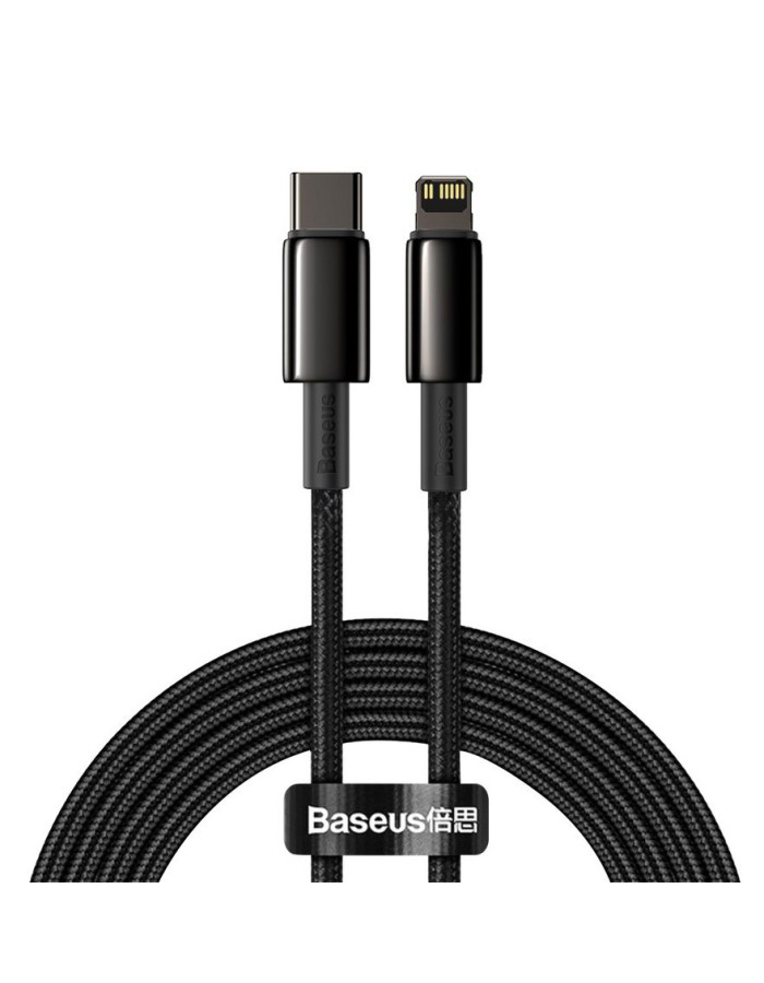 Baseus Gold Type-C to Lightning PD 20W 2m Black