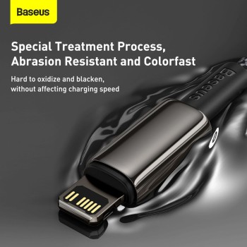 Baseus Gold Type-C to Lightning PD 20W 2m Black Baseus Gold Type-C to Lightning PD 20W 2m Black