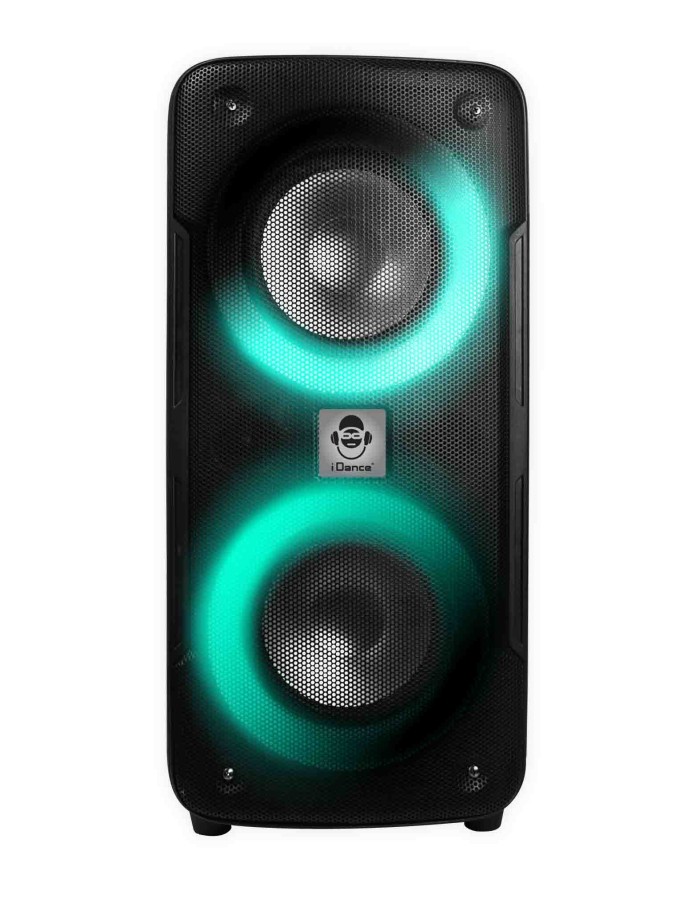 iDance DJX-100MK2 Portable Karaoke Speaker with Wired Microphone USB & BT