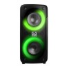 iDance DJX-100MK2 Portable Karaoke Speaker with Wired Microphone USB & BT