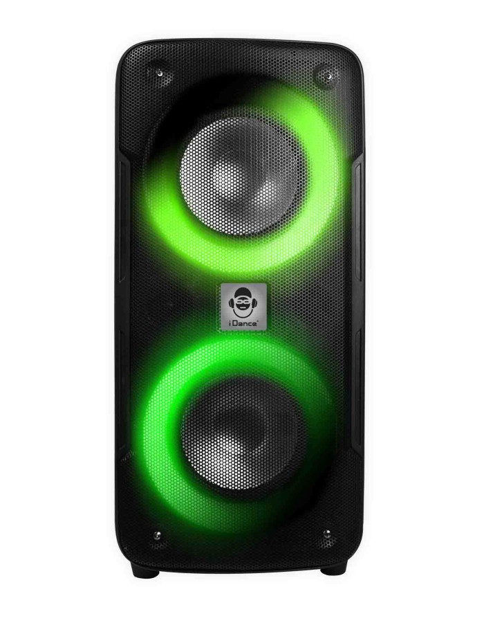 iDance DJX-100MK2 Portable Karaoke Speaker with Wired Microphone USB & BT