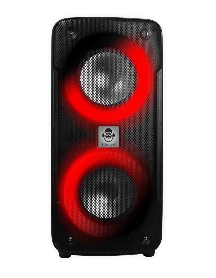 iDance DJX-100MK2 Portable Karaoke Speaker with Wired Microphone USB & BT