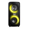 iDance DJX-100MK2 Portable Karaoke Speaker with Wired Microphone USB & BT