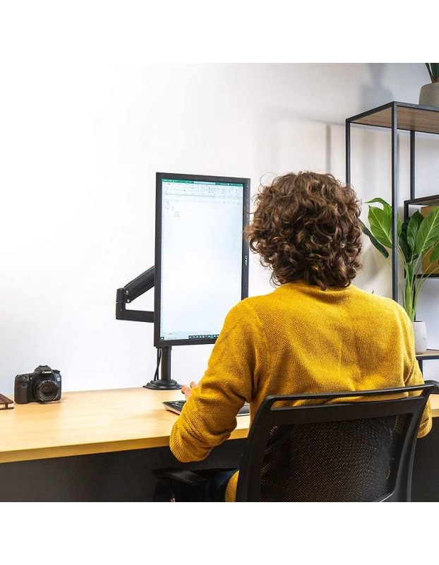 NBMounts H100 Single Arm Gas Desktop Monitor Mount (upgraded version) NBMounts H100 Single Arm Gas Desktop Monitor Mount (upgraded version)