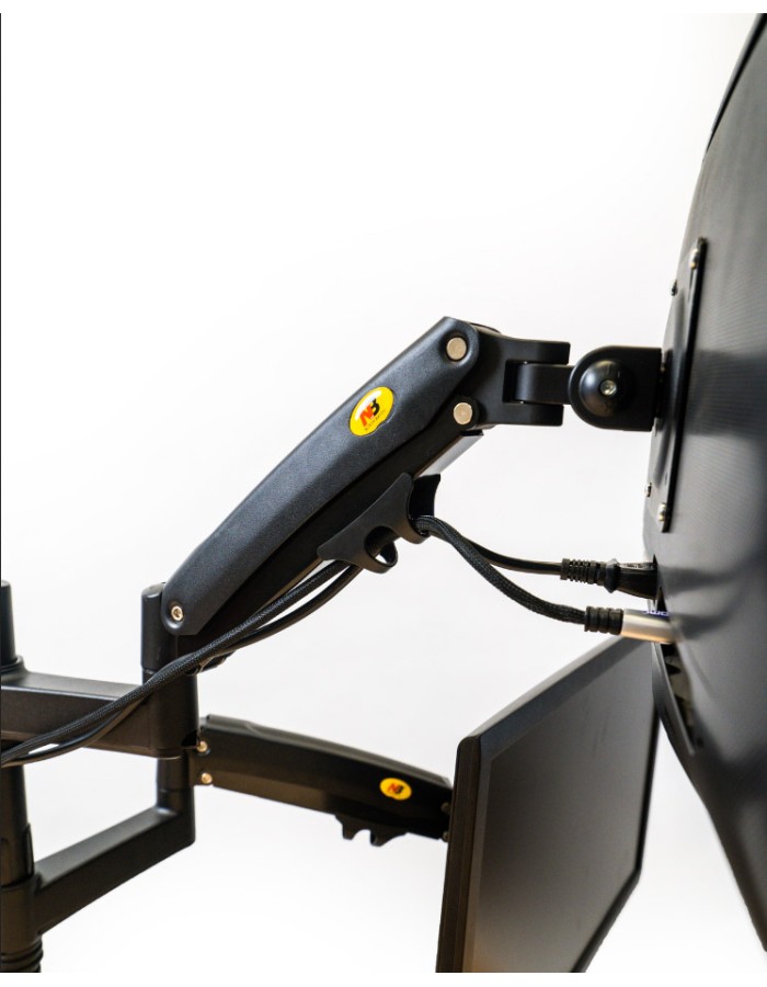 NBMounts H180 Twin Arm Gas Desktop Monitor Mount (upgraded version) NBMounts H180 Twin Arm Gas Desktop Monitor Mount (upgraded version)