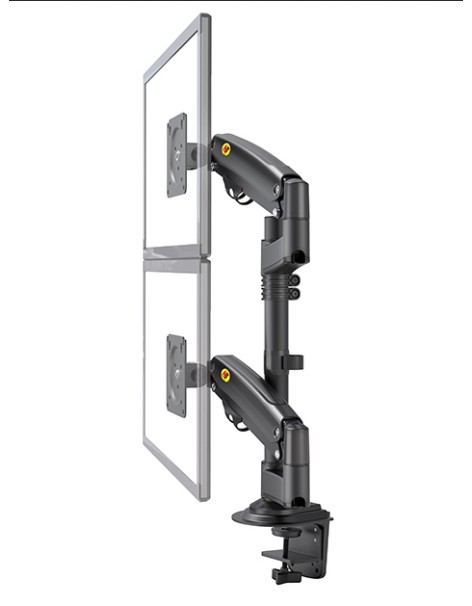 NBMounts H180 Twin Arm Gas Desktop Monitor Mount (upgraded version) NBMounts H180 Twin Arm Gas Desktop Monitor Mount (upgraded version)