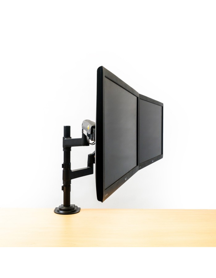 NBMounts H180 Twin Arm Gas Desktop Monitor Mount (upgraded version) NBMounts H180 Twin Arm Gas Desktop Monitor Mount (upgraded version)