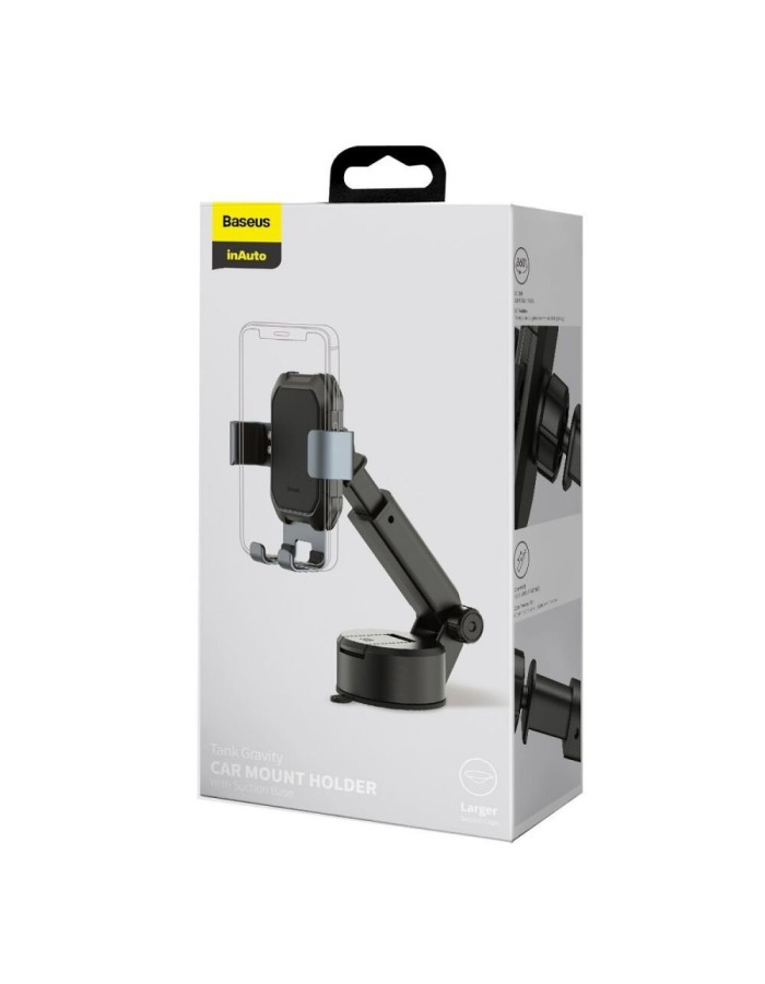 Baseus Tank Gravity Car Mount Holder with Suction Base