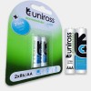 Uniross AA 2700 NiMH Rechargable Batteries 2 Pcs Uniross AA 2700 NiMH Rechargable Batteries 2 Pcs