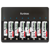 Uniross UCU006 8 Bay Rapid USB Charger AA/AAA