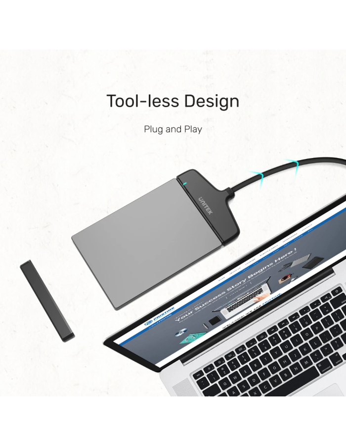 Unitek Y-1096A USB-C 3.1 to SATA6G Converter 2.5''