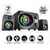 SonicGear Titan7 PRO 2.1 PC Speakers BT/USB/FM/LED 50W