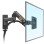 NBMounts F150v2 TV/Monitor Wall Mount Dual Arms 10x10