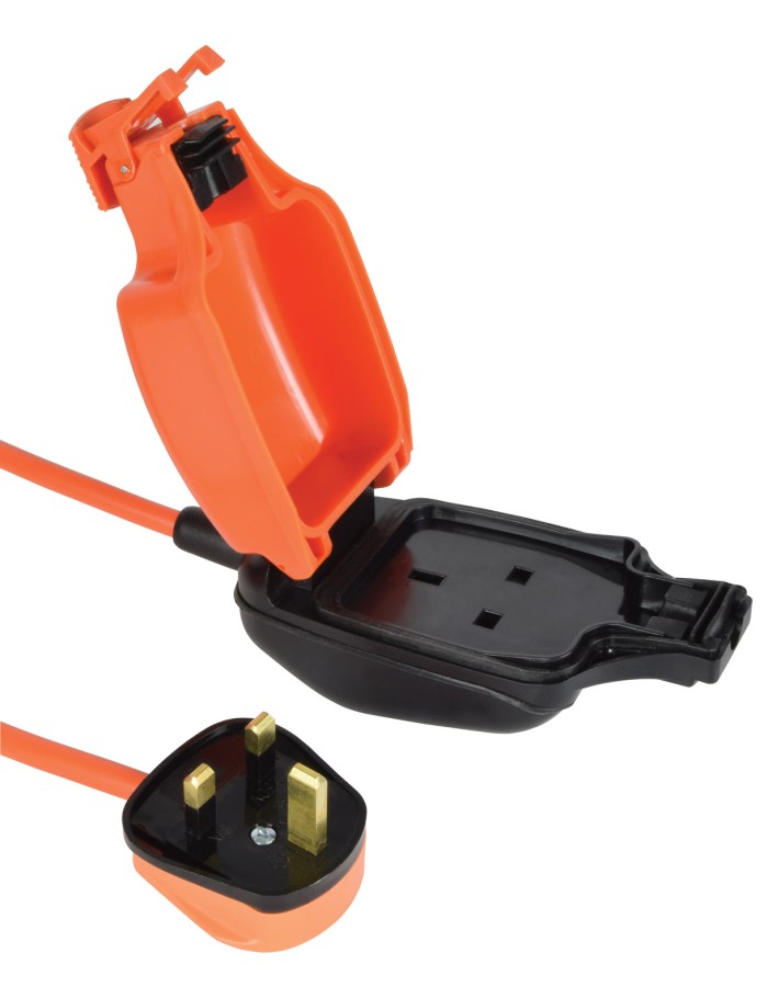 Mercury 1-Gang W/p Extension Cable 5.0m 429.867UK