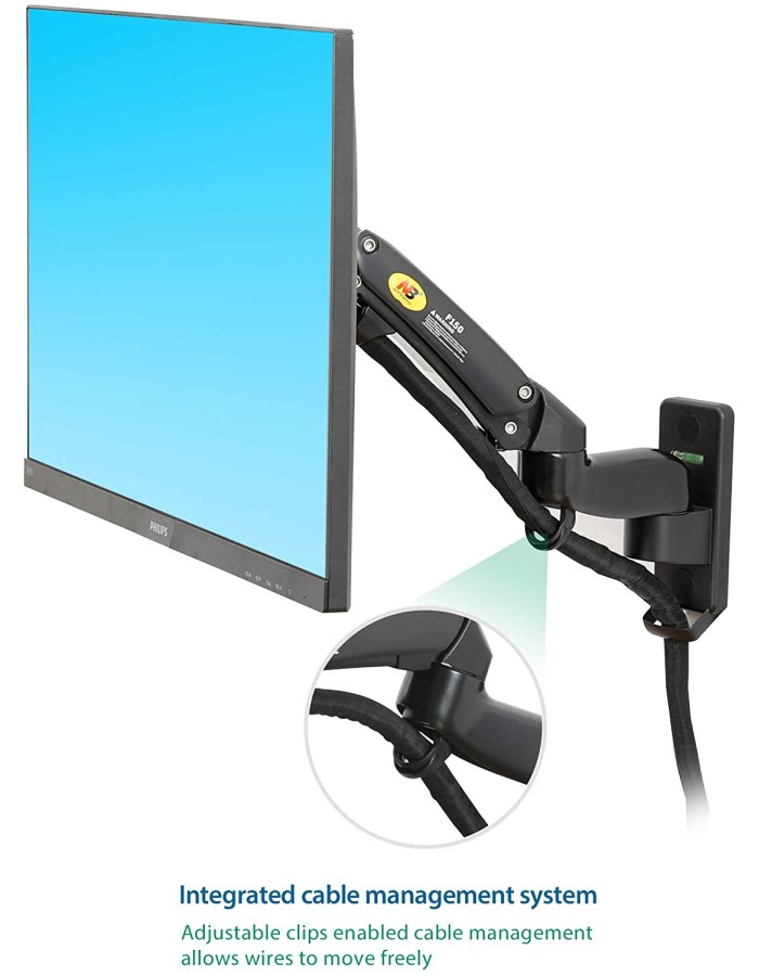 NBMounts F150v2 TV/Monitor Wall Mount Dual Arms 10x10 NBMounts F150v2 TV/Monitor Wall Mount Dual Arms 10x10