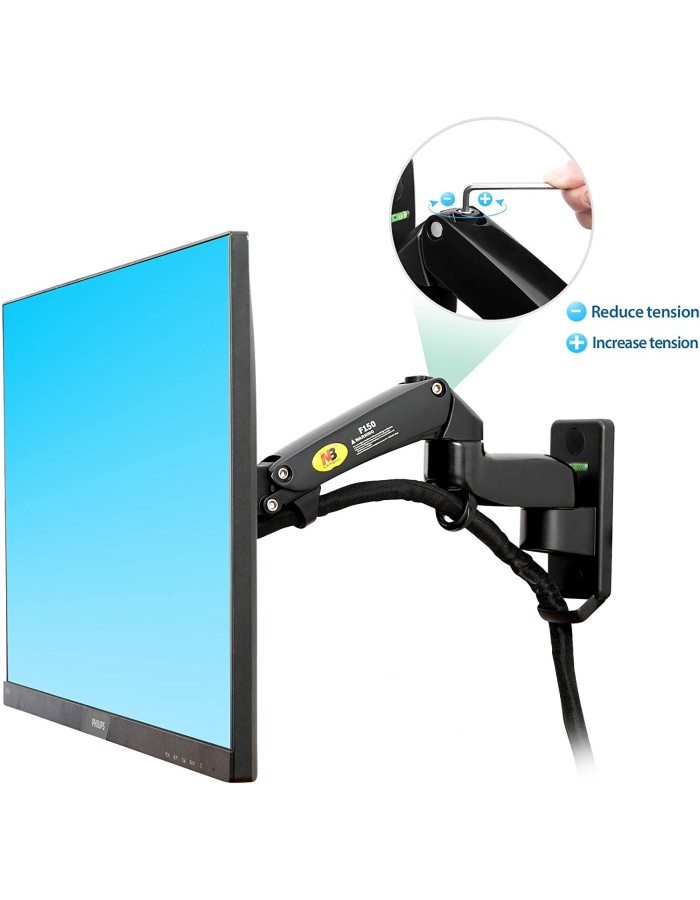 NBMounts F150v2 TV/Monitor Wall Mount Dual Arms 10x10 NBMounts F150v2 TV/Monitor Wall Mount Dual Arms 10x10