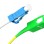 Opton Fiber Patch Cord SC/APC-LC/UPC SM Simplex 15.0m