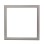 HDL Panel Frame Tile Series 1 Gang Gold Champagne MP1-EC/TILE.48