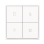 HDL Tile Series 4 Button Smart Panel Ivory White HDL-M/PT4RA.1
