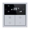 HDL Panel Tile Series OLED Thermostat Space Gray HDL-M/PTOL6.18