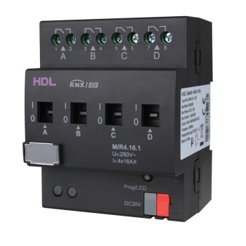 HDL 4CH 16A High Power Switch Actuator HDL 4CH 16A High Power Switch Actuator