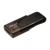 PNY Flash Drive Attache 4 USB 2.0 Stick 32GB Capless Slider Black FD32GATT4