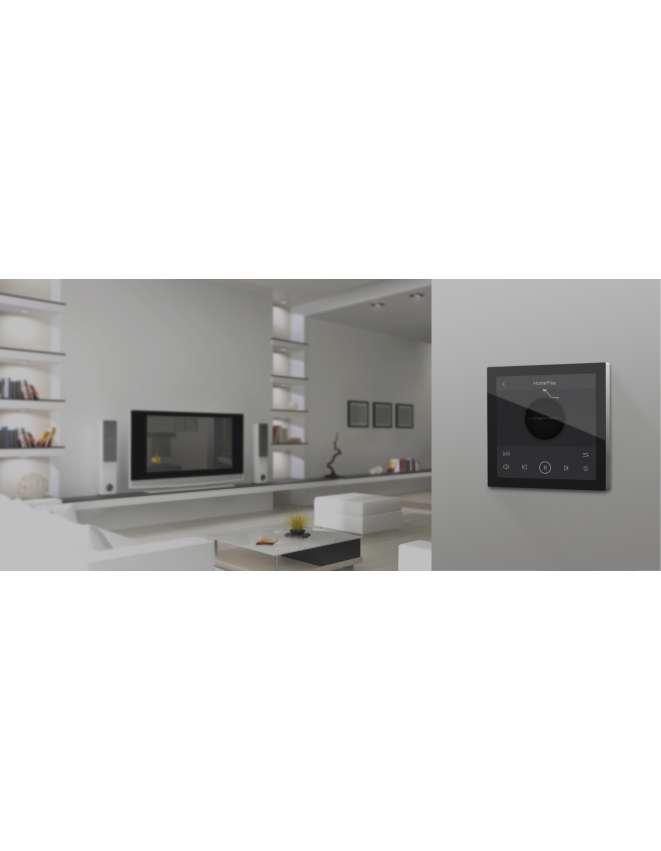HDL Panel GRANITE Touch Display 4inch Black HDL Panel GRANITE Touch Display 4inch Black