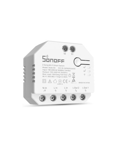 Sonoff Dual R3 Dual Relay-Power Metering Wifi Smart Switch Sonoff Dual R3 Dual Relay-Power Metering Wifi Smart Switch