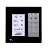 HDL Panel DLP MODERN Series 8 Buttons Black HDL Panel DLP MODERN Series 8 Buttons Black