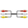 AV:link 3RCA to 3RCA Cable 1.5m 112.072UK