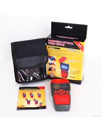 Noyafa Fiber Optic Multimeter with Wide Wavelength Support, High Resolution & Universal Connector NF-907C