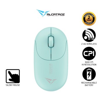 Alcatroz Airmouse L6 Chroma Rechargeable Wireless Mouse Mint Alcatroz Airmouse L6 Chroma Rechargeable Wireless Mouse Mint