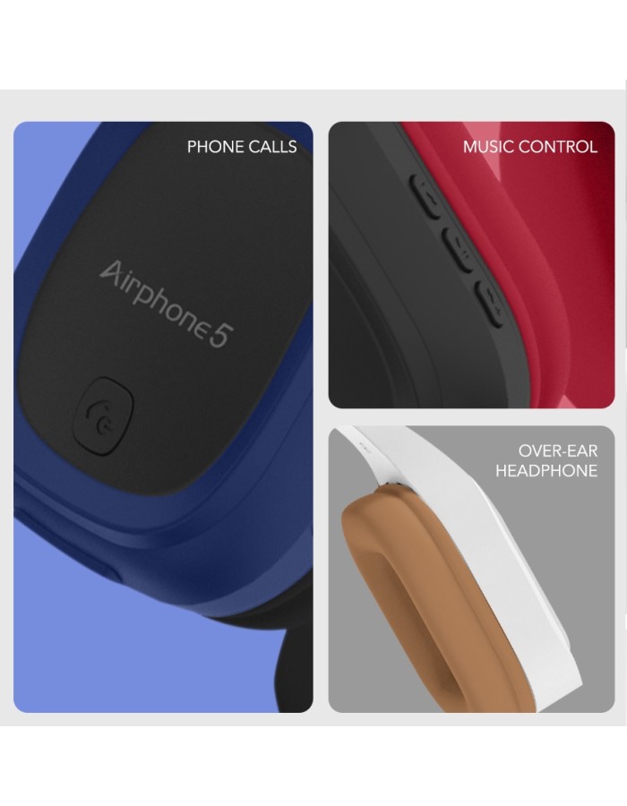 SonicGear Airphone 5 Bluetooth Headphones Blue SonicGear Airphone 5 Bluetooth Headphones Blue