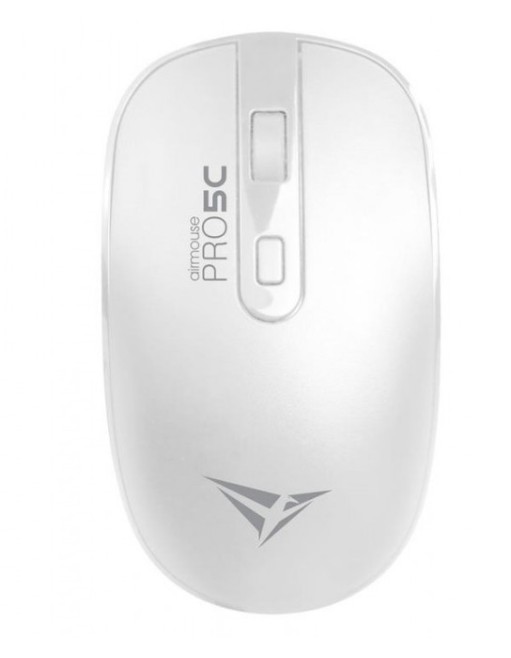 Alcatroz Airmouse Pro 5C Wireless Silent Mouse USB-A & USB-C dongle White