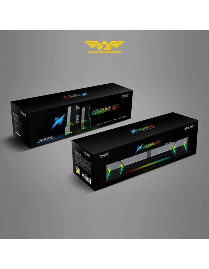 Armaggeddon X-Bar 2 Detachable Gaming Stereo SoundBar