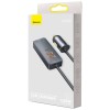 Baseus CCBT-A0G Multi Port USBA+USBC Car Charger with Extension Cord Baseus CCBT-A0G Multi Port USBA+USBC Car Charger with Extension Cord