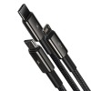 Baseus CAMLTWJ-01 Tungsten Gold 3in1 Micro/Light/TypeC Baseus CAMLTWJ-01 Tungsten Gold 3in1 Micro/Light/TypeC
