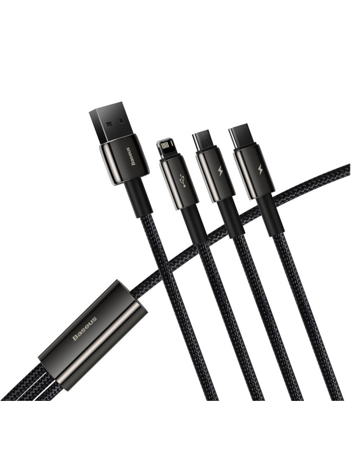 Baseus CAMLTWJ-01 Tungsten Gold 3in1 Micro/Light/TypeC Baseus CAMLTWJ-01 Tungsten Gold 3in1 Micro/Light/TypeC