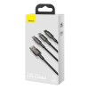 Baseus CAMLTWJ-01 Tungsten Gold 3in1 Micro/Light/TypeC Baseus CAMLTWJ-01 Tungsten Gold 3in1 Micro/Light/TypeC