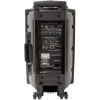 QTX QR12PA 12'' Professional Portable Karaoke & PA Speaker with 2x Wireless Microphones, Bluetooth USB & FM 178.847UK