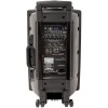 QTX QR15PA 15'' Professional Portable Karaoke & PA Speaker with 2x Wireless Microphones, Bluetooth USB & FM 178.848UK
