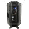 QTX QR15PA 15'' Professional Portable Karaoke & PA Speaker with 2x Wireless Microphones, Bluetooth USB & FM 178.848UK