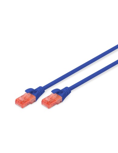Digitus Ethernet Cable CAT6 Blue CU 0.25m Digitus Ethernet Cable CAT6 Blue CU 0.25m