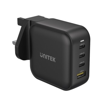 Unitek P1112ABK 100W 4in1 GaN Multiplug Charger Black
